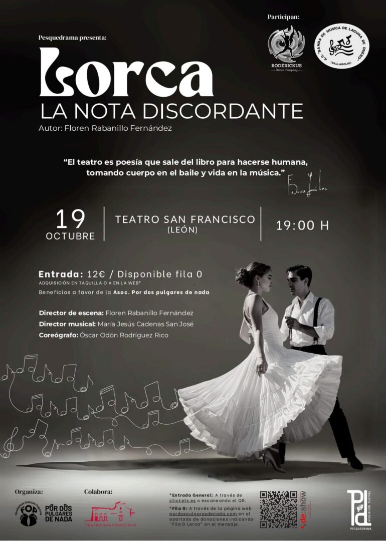 Obra de teatro musical "Lorca, la nota discordante"